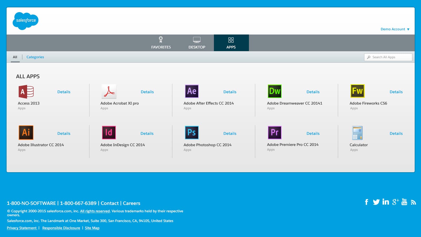 Salesforce: Citrix StoreFront screenshot 2