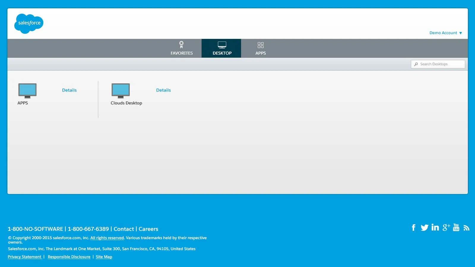 Salesforce: StoreFront: Citrix StoreFront screenshot 3