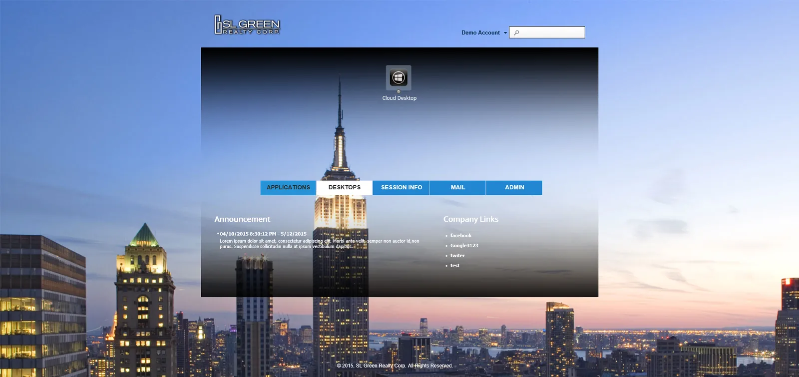 SL Green: StoreFront: Citrix StoreFront screenshot 3