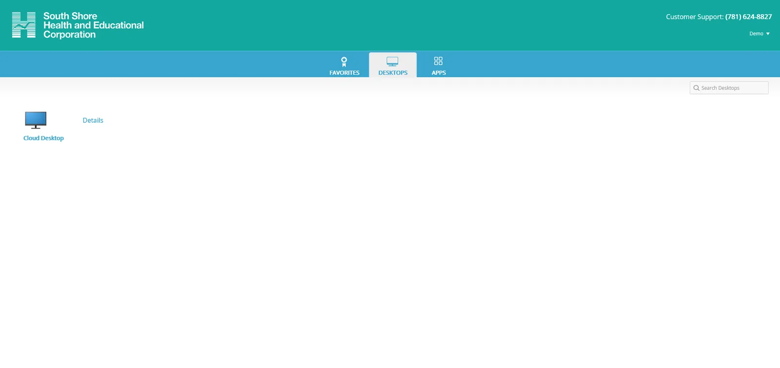South Shore Hospital: StoreFront: Citrix StoreFront screenshot 3