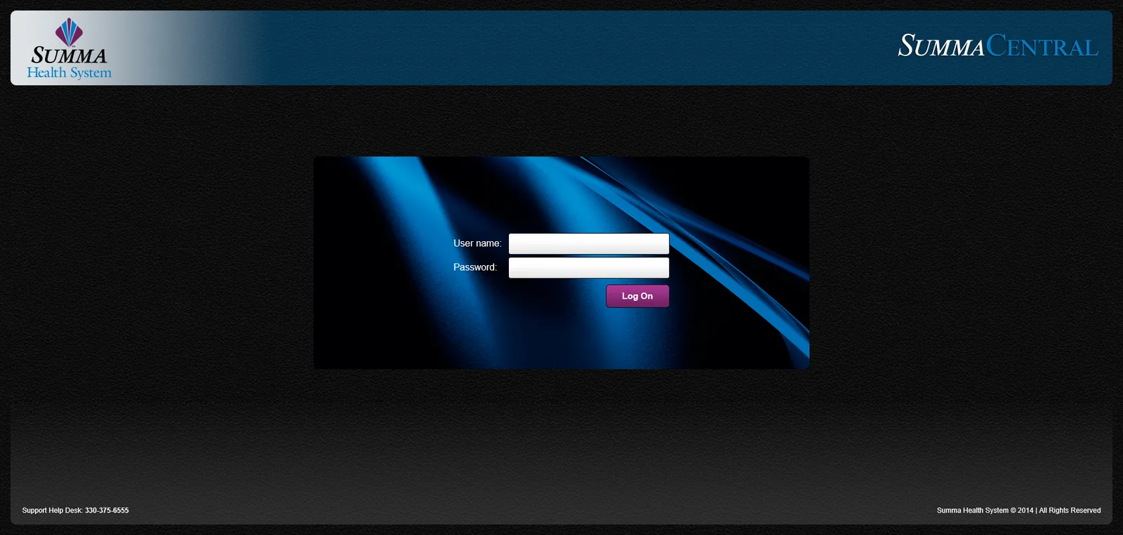 Summa Health Systems: StoreFront: Citrix StoreFront login page