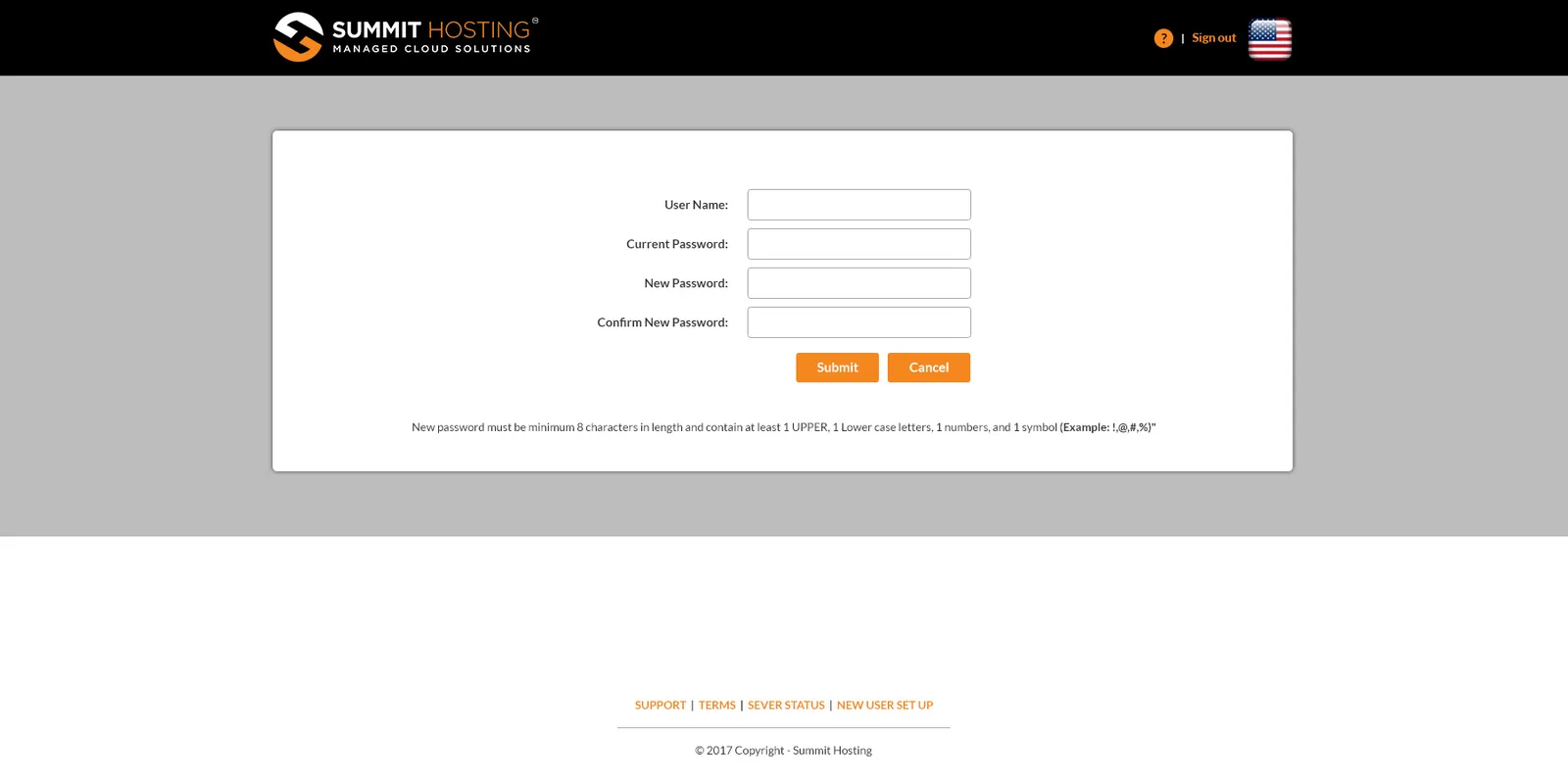 Summit Hosting: RD Web: Microsoft RD Web screenshot 6
