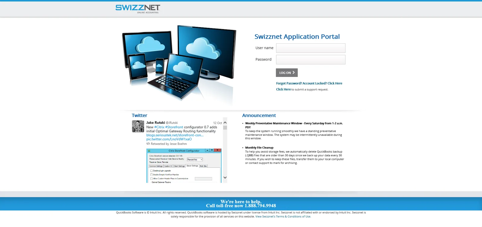 Swizznet: NetScaler: Citrix NetScaler login page