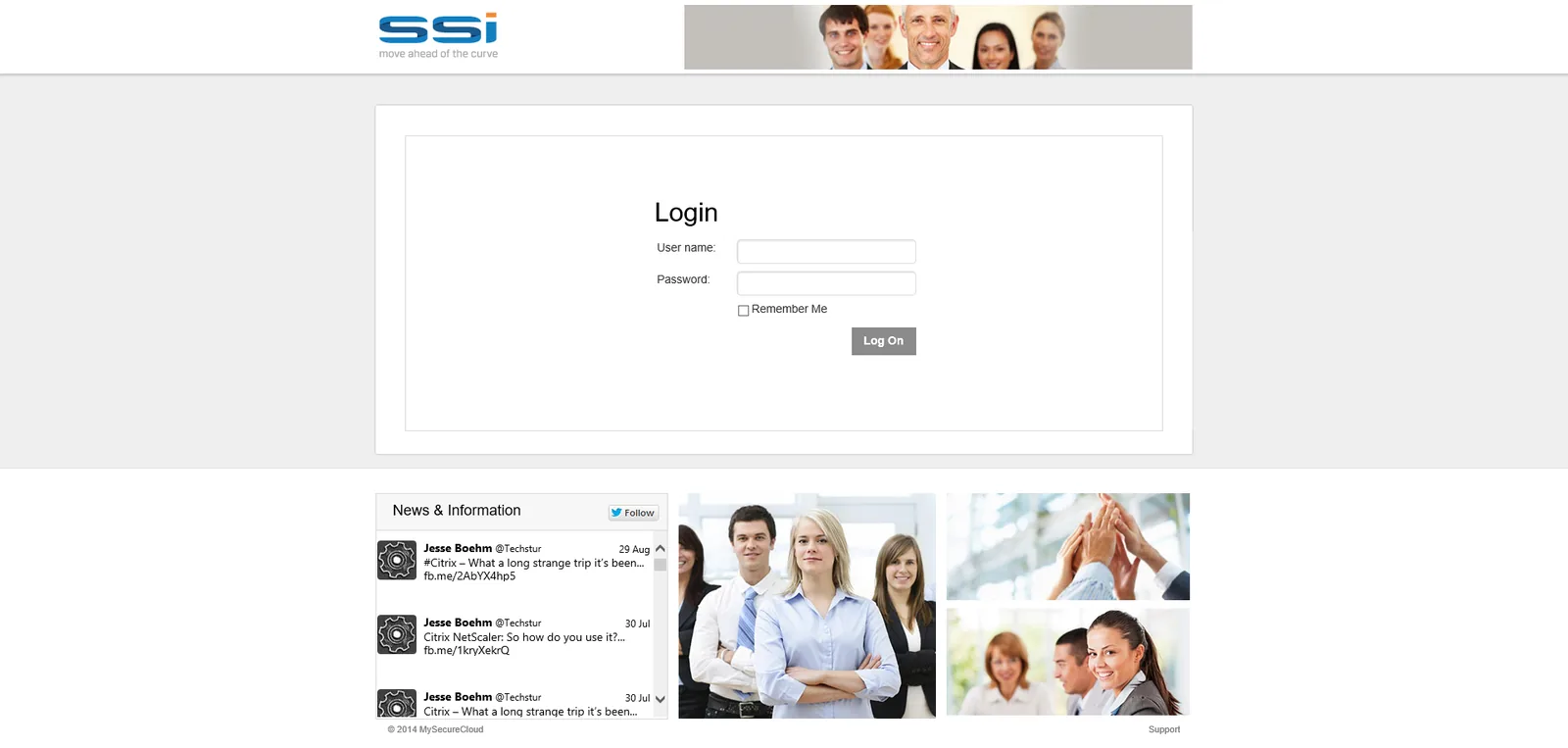 Systems Solution, Inc: StoreFront: Citrix StoreFront login page