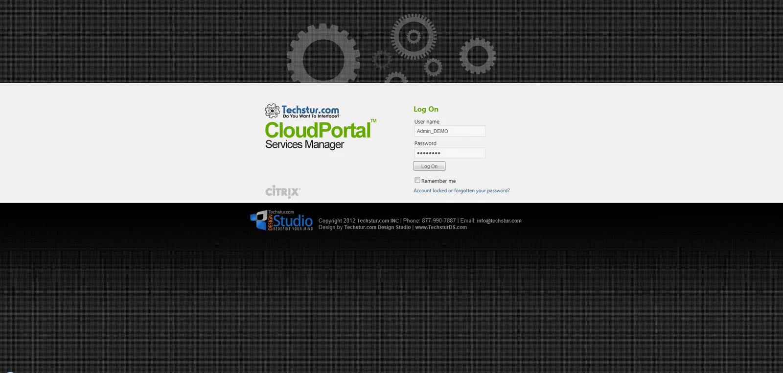 Techstur.com: Cloud Portal: Citrix Cloud Portal screenshot 3