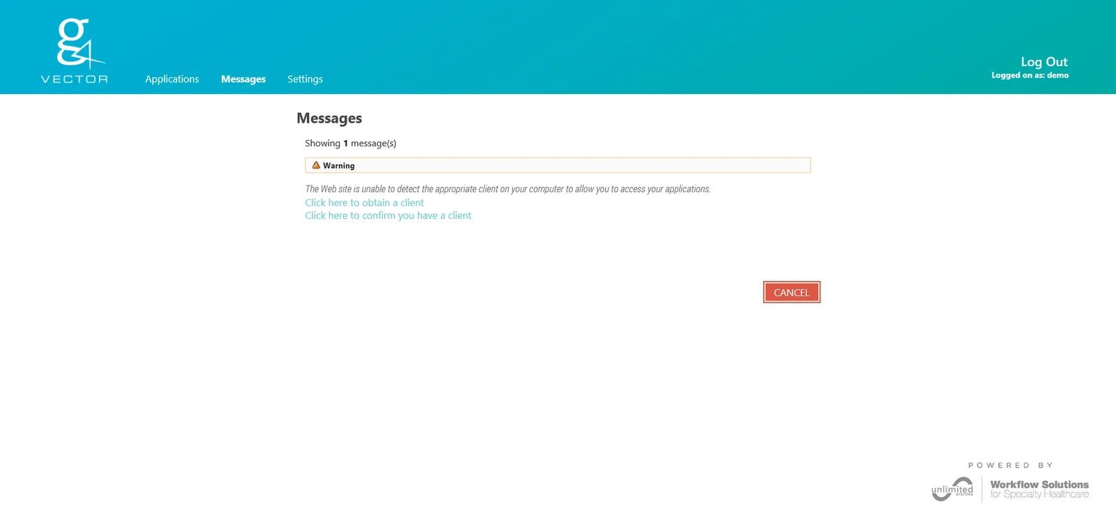 Unlimited Systems: Web Interface: Citrix Web Interface screenshot 4