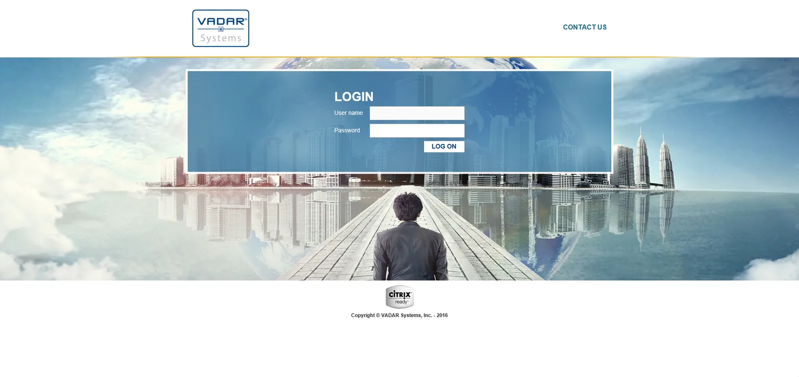 VADAR Systems: NetScaler: Citrix NetScaler login page