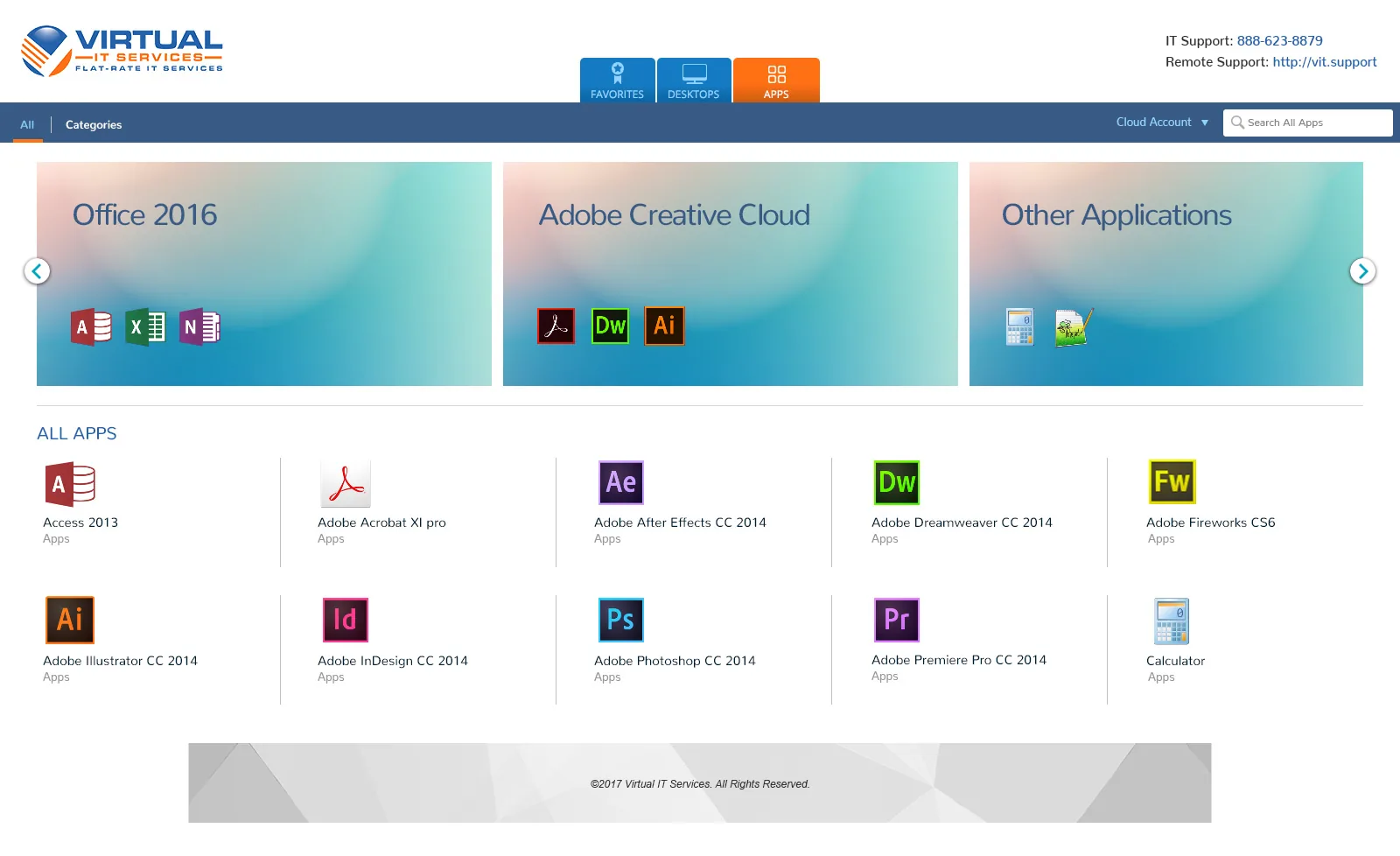 Virtual IT Services: StoreFront: Citrix StoreFront screenshot 2