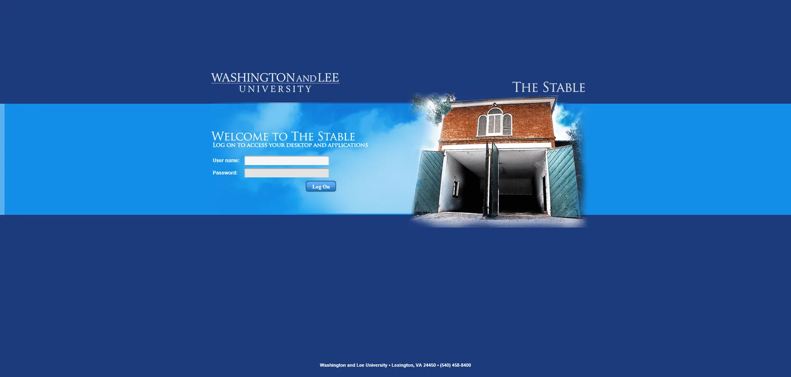 Washington and Lee University: StoreFront: Citrix StoreFront screenshot 4