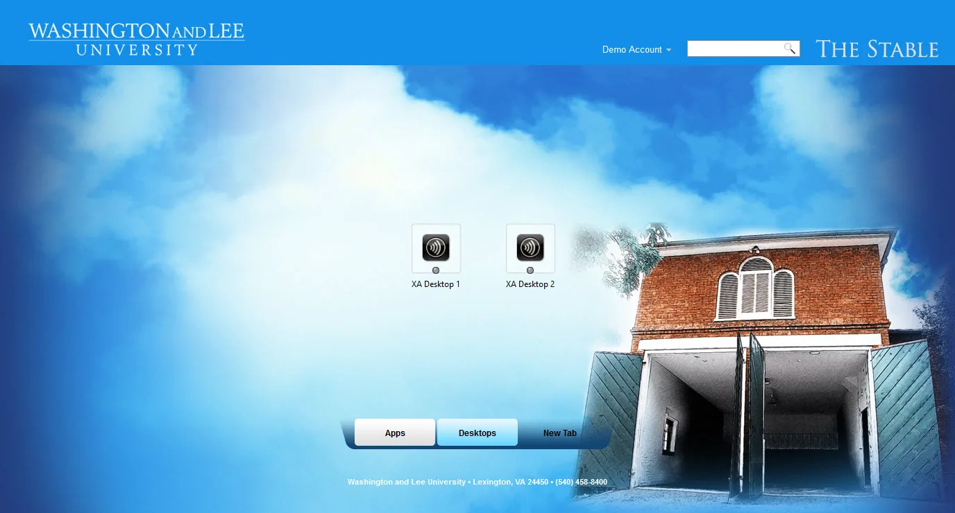 Washington and Lee University: StoreFront: Citrix StoreFront screenshot 3