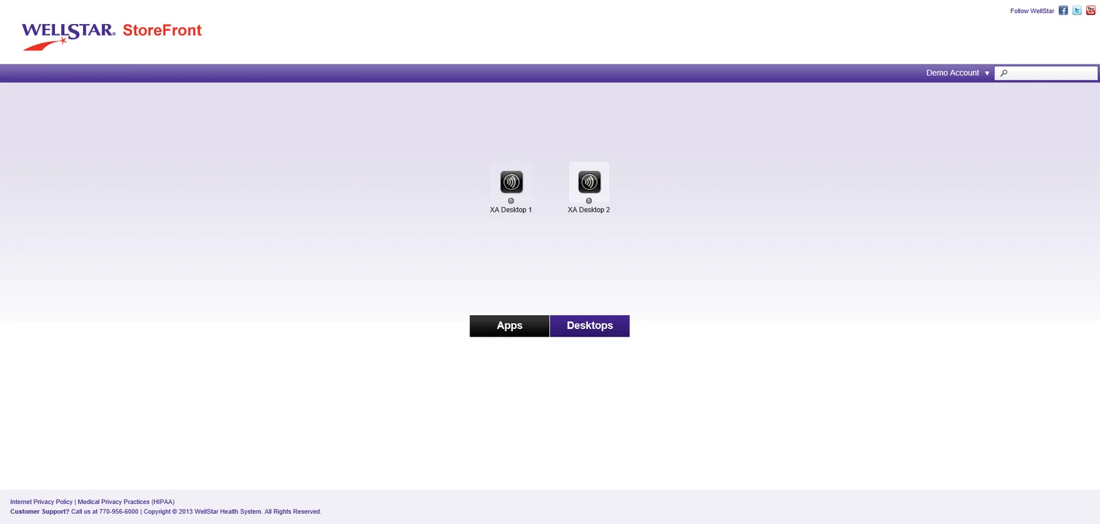 WellStar: StoreFront: Citrix StoreFront screenshot 3